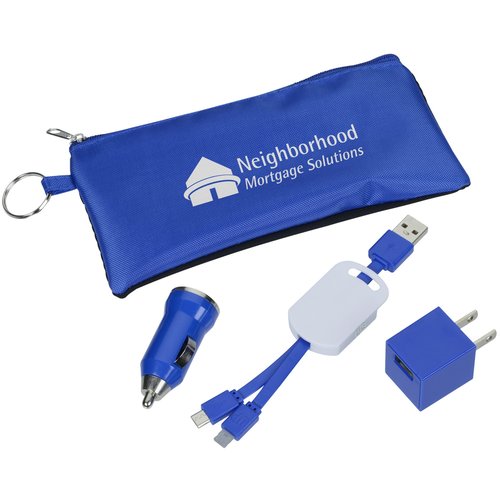Stretchy Pouch Tech Charging Kit Main Image