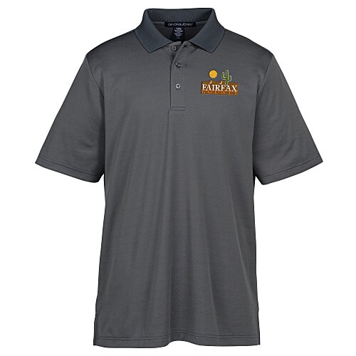 CrownLux Performance Plaited Polo - Men's Main Image