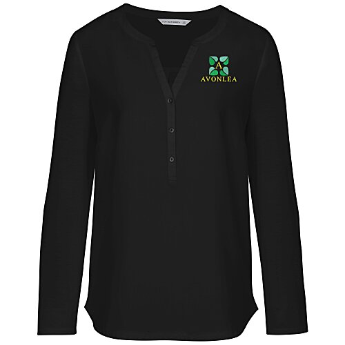 Roll Sleeve Henley Tunic Main Image