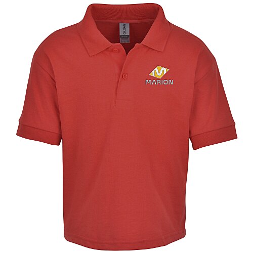 Gildan 6 oz. DryBlend 50/50 Jersey Polo - Youth Main Image
