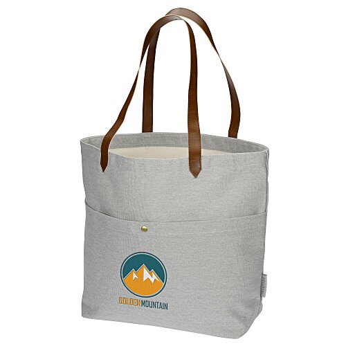 Field & Co. 16 oz. Cotton Book Tote - Embroidered Main Image