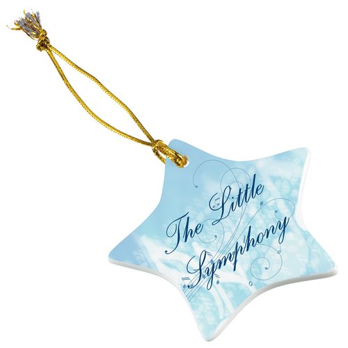 Ceramic Ornament - Star - Full Color Main Image