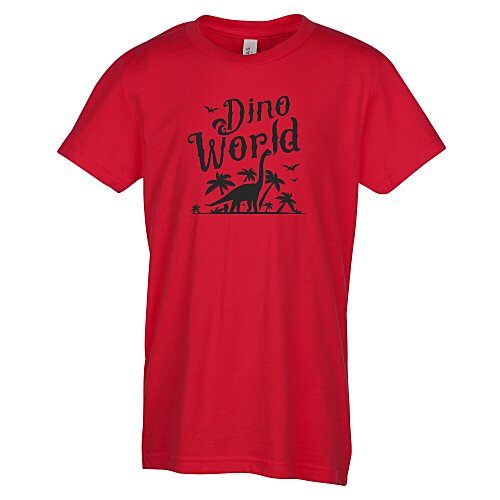 Bella+Canvas Crewneck T-Shirt - Youth - Screen Main Image