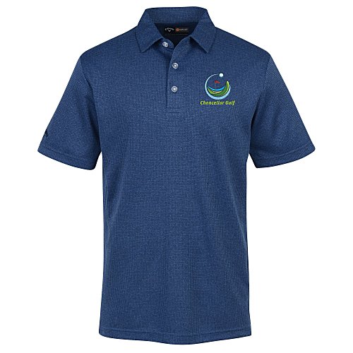 Callaway Heathered Jacquard Polo Main Image