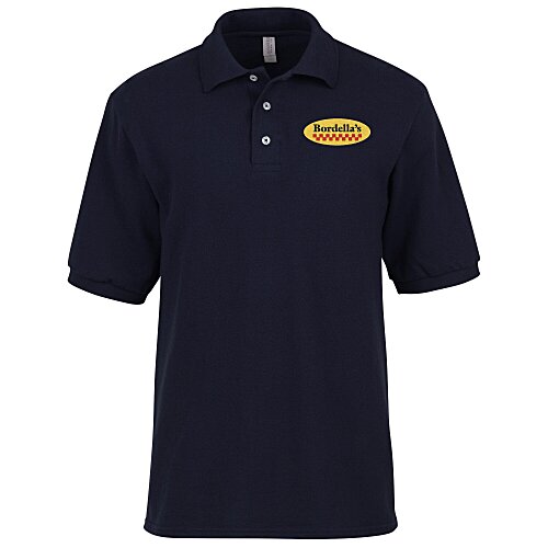 Jerzees Double Mesh Ringspun Cotton Polo - Men's - Embroidered Main Image