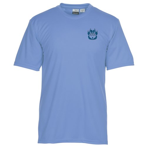 BLU-X-DRI Stain Release Performance T-Shirt - Men's - Embroidered Main Image