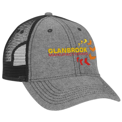 Denim Trucker Mesh Back Cap - 24 hr Main Image