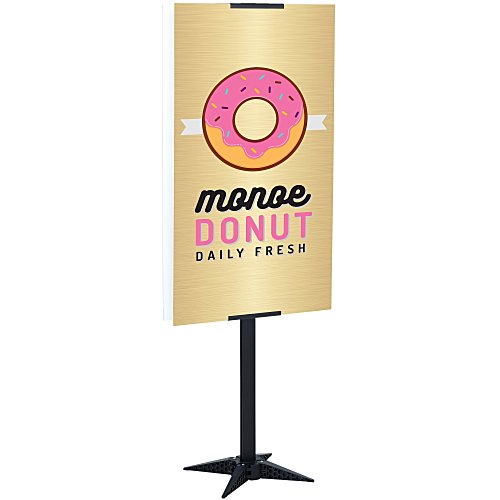 Base-X Sign - 42 inches x 24 inches - Double Sided Main Image