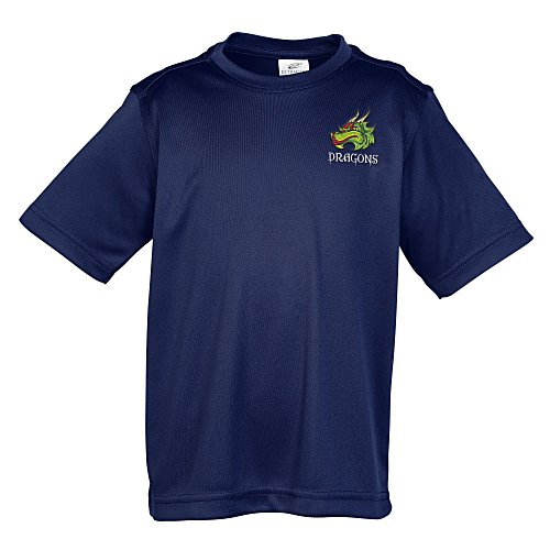 Cool & Dry Basic Performance Tee - Youth - Embroidered Main Image