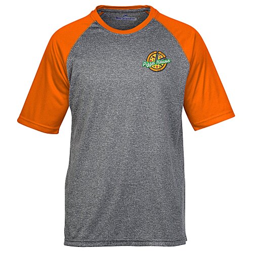 Snag Resistant Performance Short Sleeve Baseball Tee - Embroidered Main Image