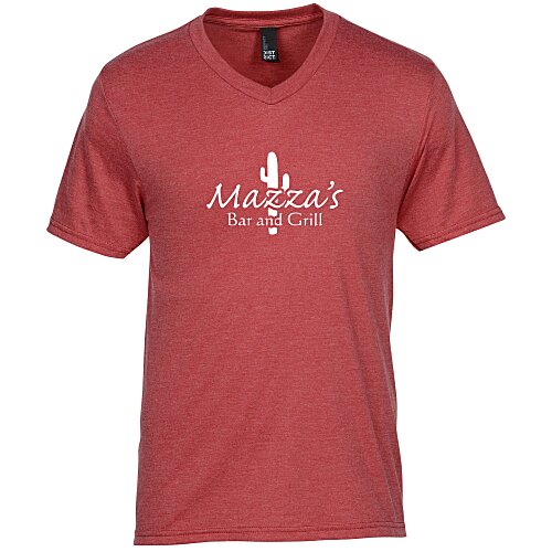 Optimal Tri-Blend V-Neck T-Shirt - Men's - Screen Main Image