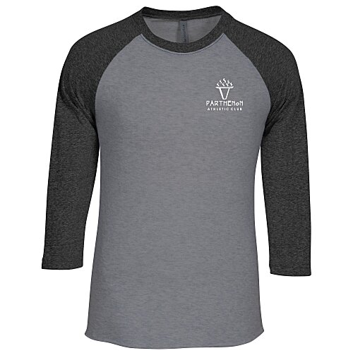 Unisex Tri-Blend Baseball Tee - Screen Main Image