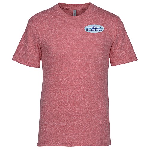 Soft Tri-Blend Jersey T-Shirt - Embroidered Main Image