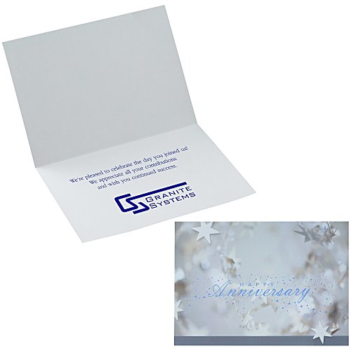 Shine On Anniversary Greeting Card Main Image