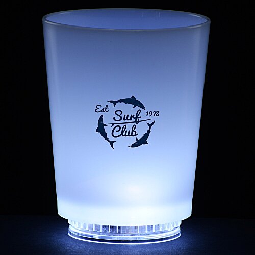 Light-Up Frosted Glass - 11 oz. - Solid Main Image