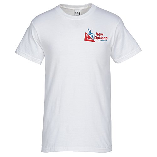 Gildan Hammer T-Shirt - White - Embroidered Main Image
