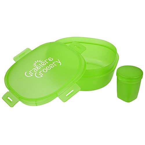 Salad-To-Go Container - Translucent - 24 hr Main Image