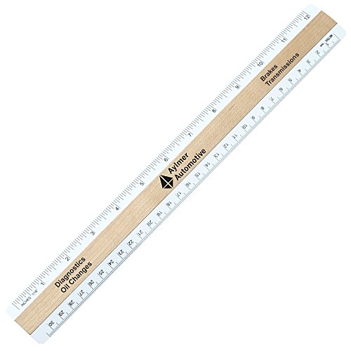 Double Bevel Ruler - 12 inches Main Image
