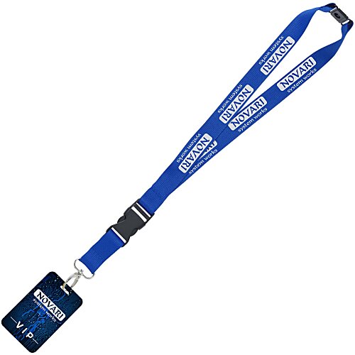 Maverick Lanyard & Badge Combo - 40 inches - 3 1/2 inches x 2 inches Main Image