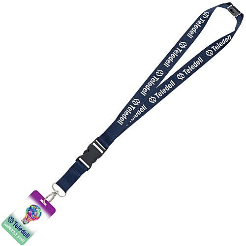 Maverick Lanyard & Badge Combo - 40 inches - 3 3/8 inches x 2 1/8 inches Main Image
