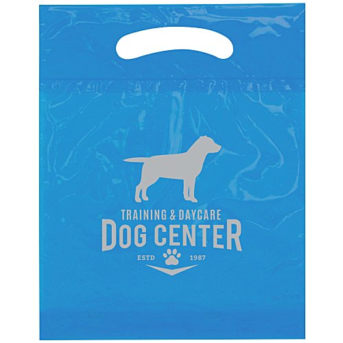 Reinforced Handle Plastic Bag - 12" x 9" Main Image