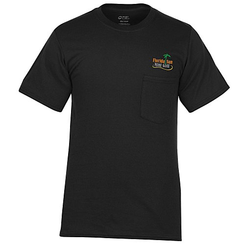 Port Classic 5.4-oz Pocket T-Shirt - Men's - Embroidered Main Image