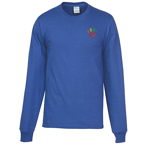 Port Classic 5.4-oz Long Sleeve T-Shirt - Men's - Colors - Embroidered Main Image