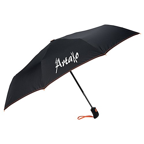 Contrast Stitch Vented Folding Umbrella - 42" Arc Main Image