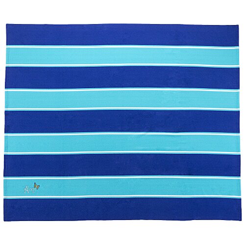 Cabana Striped Microfiber Beach Towel - 60 inches x 72 inches Main Image