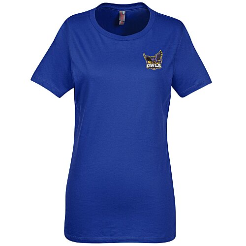 Perfect Weight Crew Tee - Ladies' - Embroidered Main Image