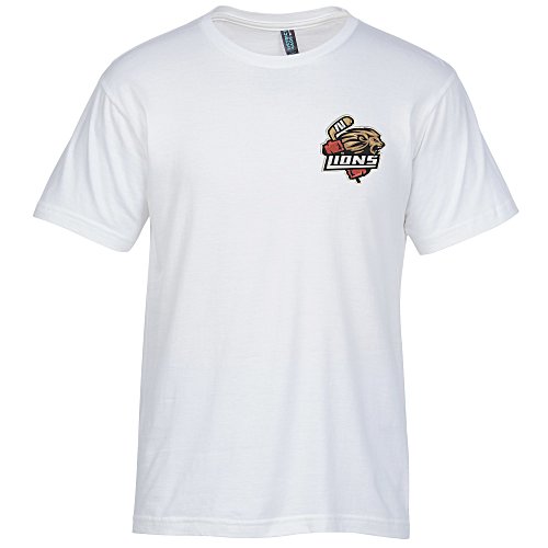 Perfect Weight Crew Tee - Men's - White - Embroidered Main Image