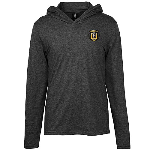 Optimal Tri-Blend Hooded T-Shirt - Men's - Embroidered Main Image