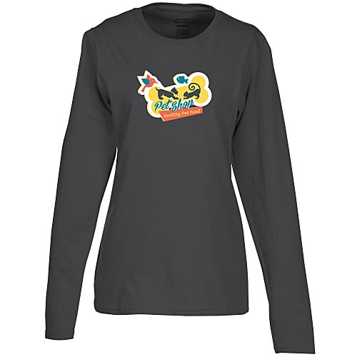 Port Classic 5.4-oz Long Sleeve T-Shirt - Ladies' - Colors - Full Color Main Image