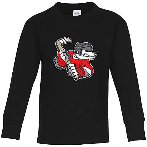 Hanes Authentic LS T-Shirt - Youth - Full Color - Colors Main Image