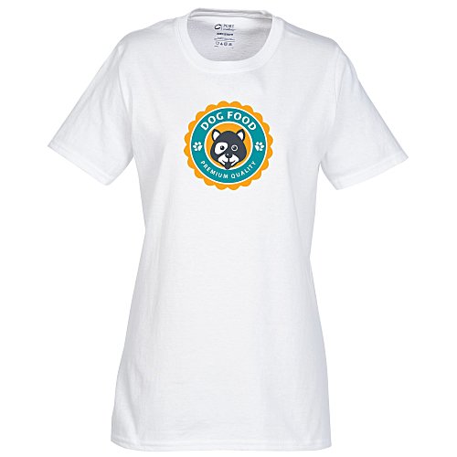 Port Classic 5.4-oz T-Shirt - Ladies' - White - Full Color Main Image