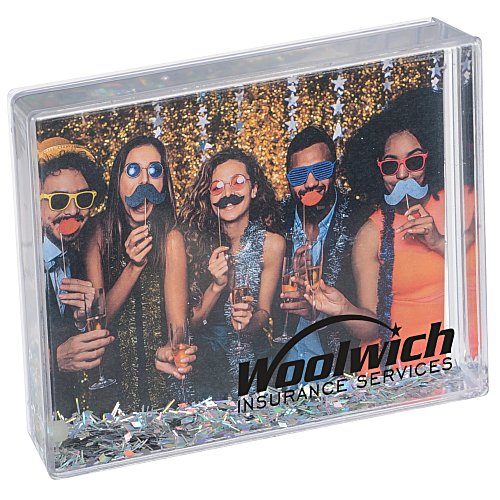 Glitter Photo Frame - 3-1/4" x 4" Main Image