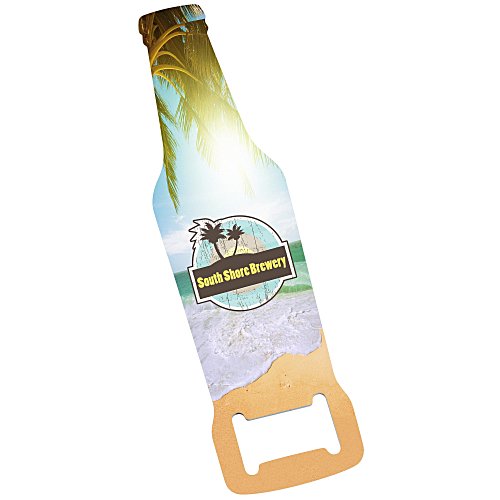 Full Color Bottle Shaped Opener Main Image