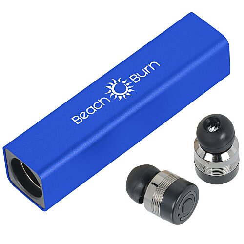 Block True Wireless Ear Buds with Charging Case - 24 hr Main Image