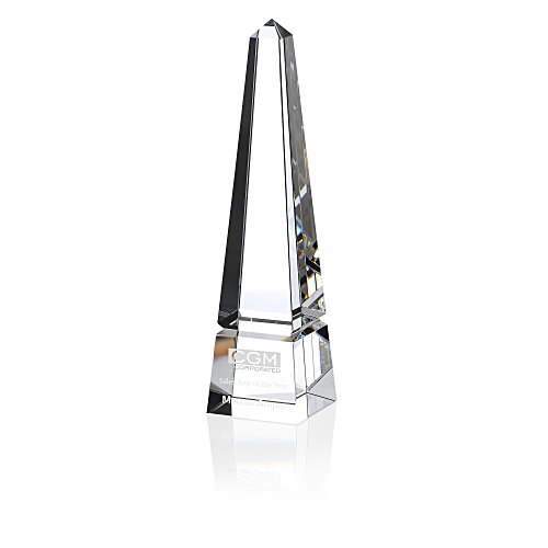 Pinnacle Obelisk Crystal Award - 24 hr Main Image