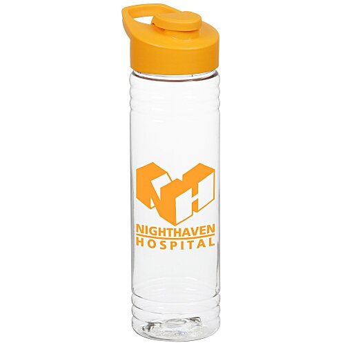 Clear Impact Halcyon Water Bottle with Flip Carry Lid - 24 oz Main Image
