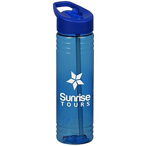 Halcyon Water Bottle with Flip Straw Lid - 24 oz Main Image
