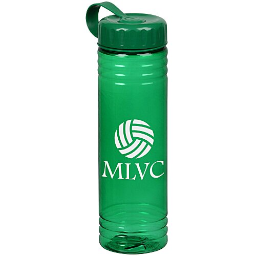 Halcyon Water Bottle with Tethered Lid - 24 oz. Main Image