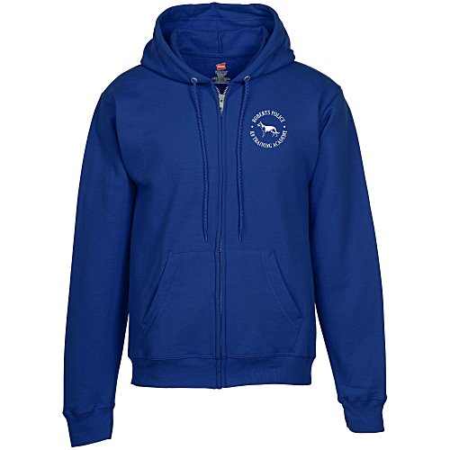 Hanes ComfortBlend Full-Zip Sweatshirt - Screen Main Image