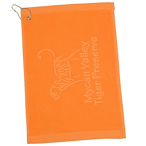 Tone on Tone Golf Towel - 12 inches x 17 inches Main Image