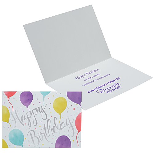 Happy Bunch Birthday Greeting Card Main Image