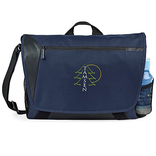 Sawyer Laptop Messenger - Embroidered Main Image