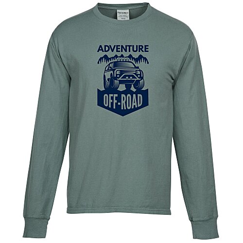 ComfortWash Garment-Dyed LS Tee - Screen Main Image
