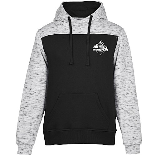 J. America Melange Colorblock  Hoodie - Men's - Screen Main Image