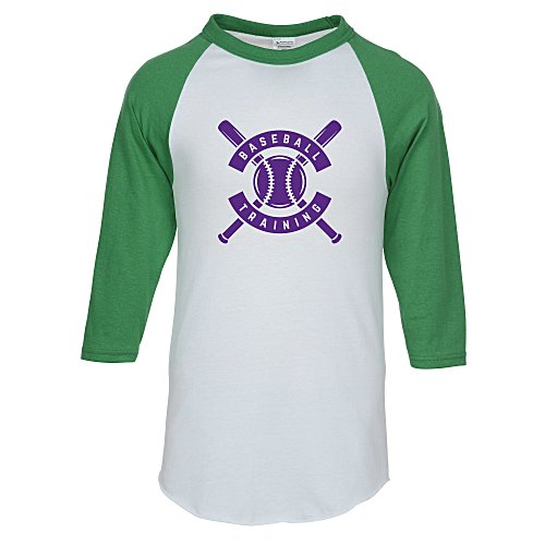 Augusta 3/4 Sleeve Baseball Jersey - Screen Main Image