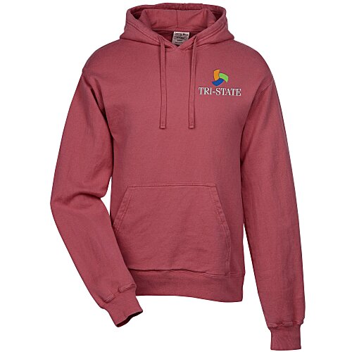 ComfortWash Garment-Dyed Hoodie - Embroidered Main Image